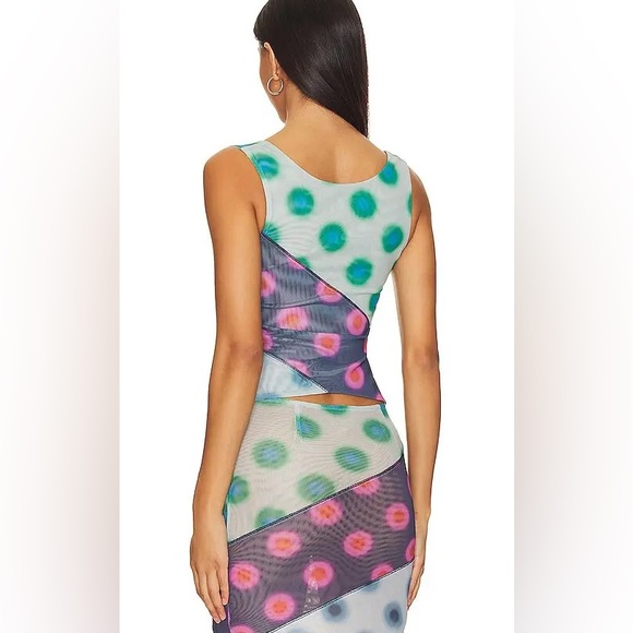 Miaou Luna Polkadot Patchwork Matching Set Size XS - Picture 4 of 6